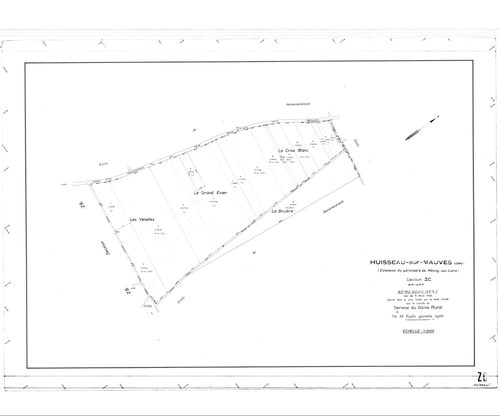 Huisseau-sur-Mauves - Sections