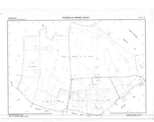 Huisseau-sur-Mauves - Sections