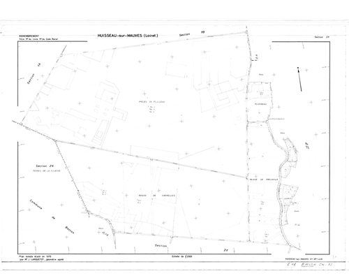 Huisseau-sur-Mauves - Sections
