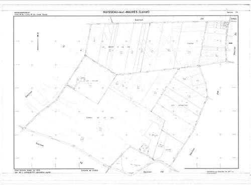 Huisseau-sur-Mauves - Sections