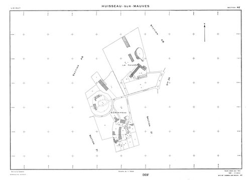 Huisseau-sur-Mauves - Sections