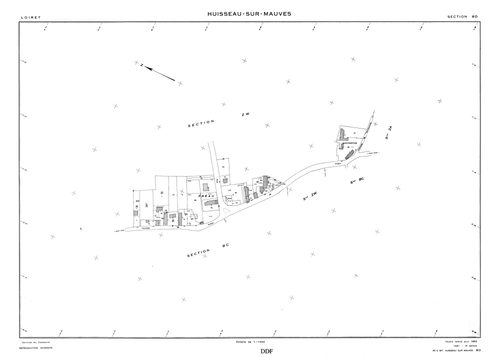 Huisseau-sur-Mauves - Sections