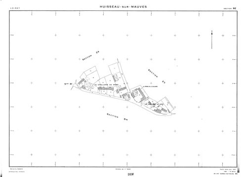 Huisseau-sur-Mauves - Sections