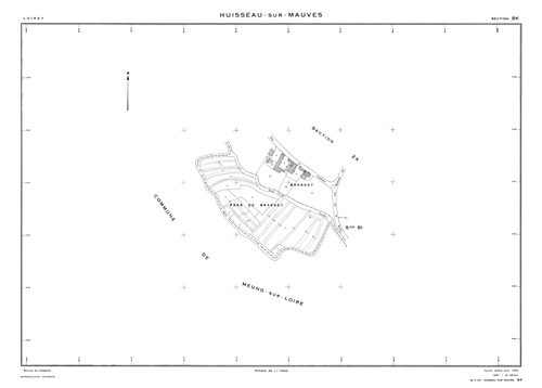 Huisseau-sur-Mauves - Sections