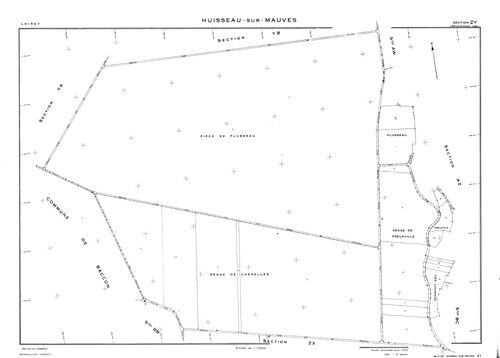 Huisseau-sur-Mauves - Sections
