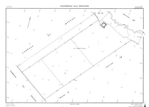 Huisseau-sur-Mauves - Sections