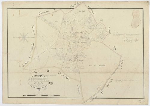 Huisseau-sur-Mauves - Sections