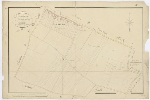 Huisseau-sur-Mauves - Sections