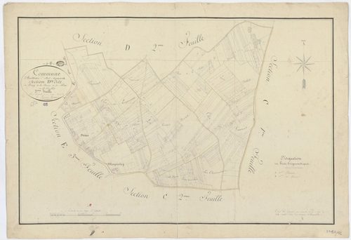 Huisseau-sur-Mauves - Sections