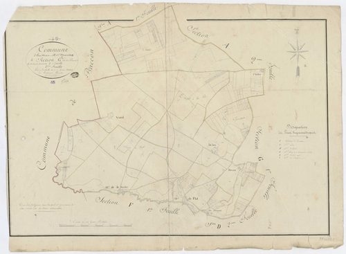 Huisseau-sur-Mauves - Sections