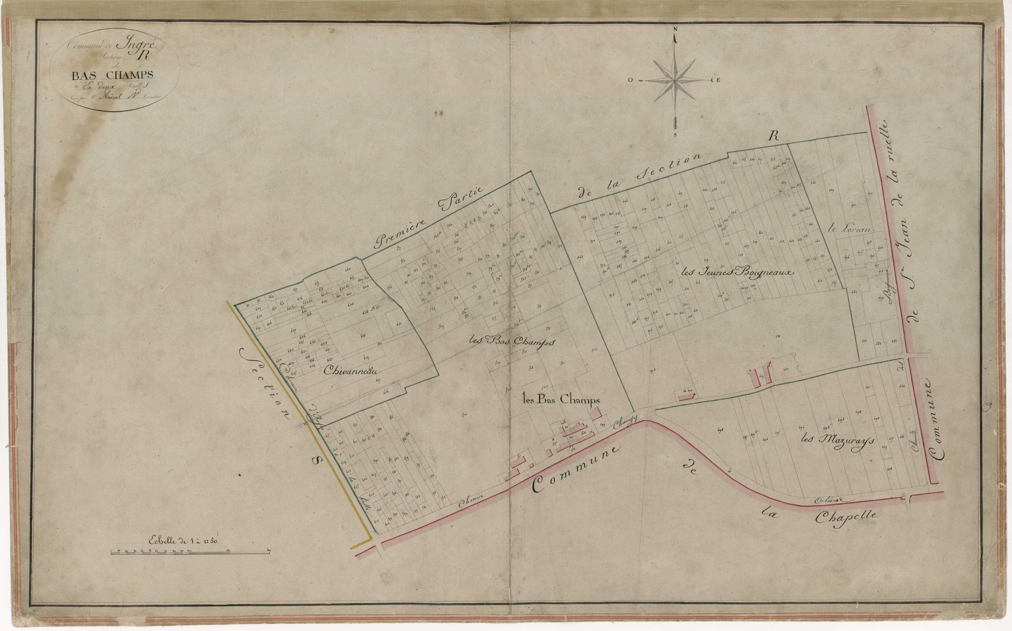 Ingré - Sections