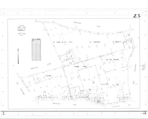 Ingré - Sections