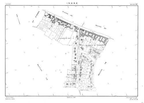Ingré - Sections