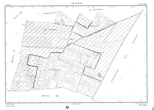 Ingré - Sections
