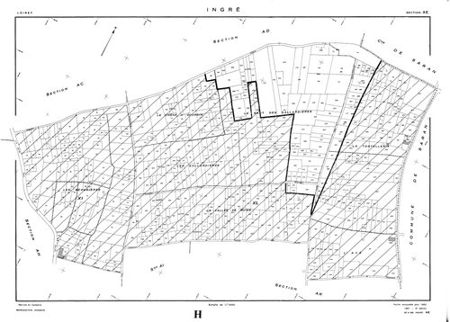 Ingré - Sections
