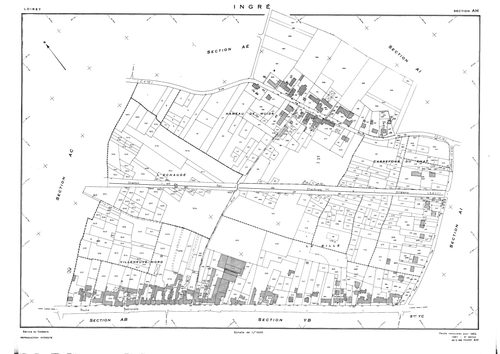 Ingré - Sections