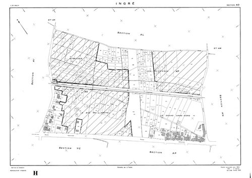 Ingré - Sections