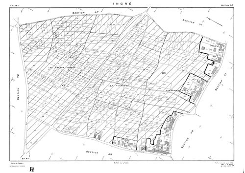 Ingré - Sections
