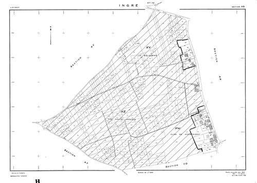 Ingré - Sections