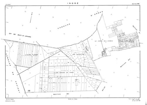 Ingré - Sections