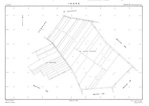 Ingré - Sections