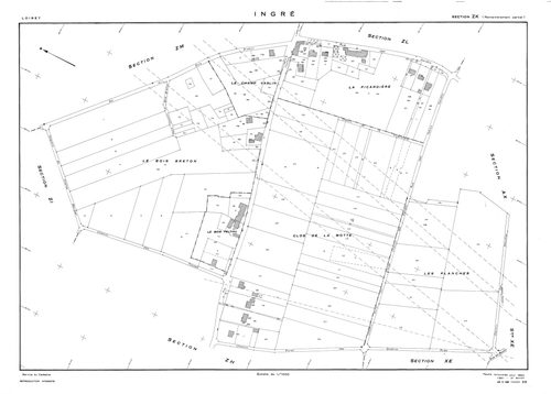 Ingré - Sections