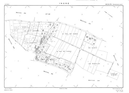 Ingré - Sections