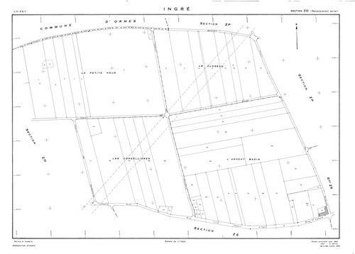 Ingré - Sections