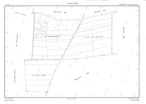 Ingré - Sections