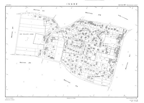 Ingré - Sections