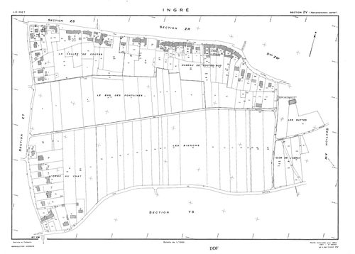 Ingré - Sections