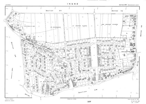 Ingré - Sections