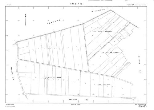 Ingré - Sections
