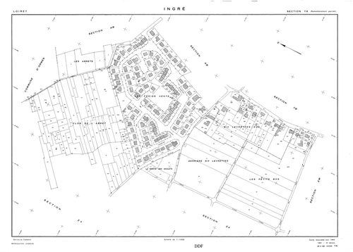 Ingré - Sections