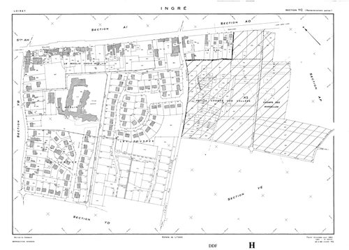 Ingré - Sections