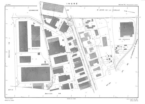 Ingré - Sections
