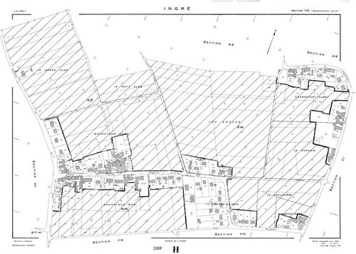Ingré - Sections