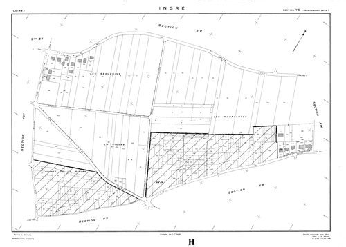 Ingré - Sections