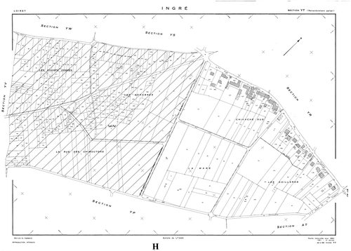 Ingré - Sections