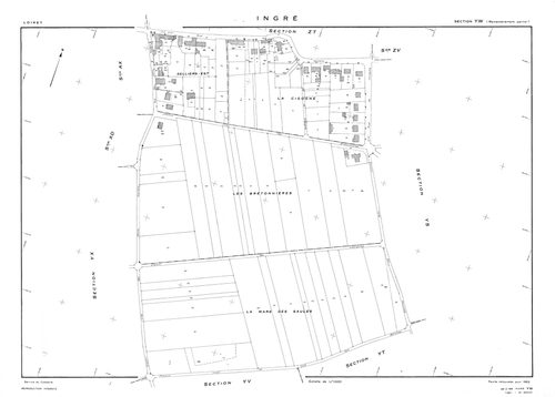 Ingré - Sections