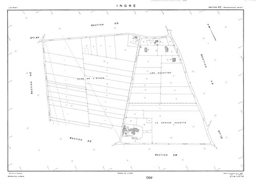 Ingré - Sections