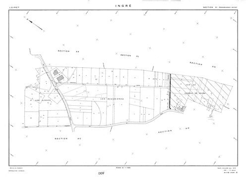 Ingré - Sections