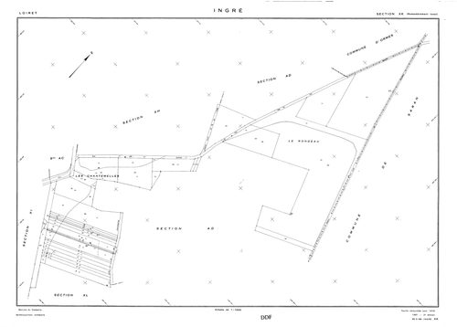 Ingré - Sections