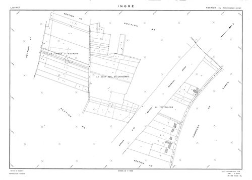 Ingré - Sections