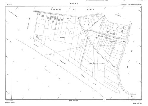 Ingré - Sections