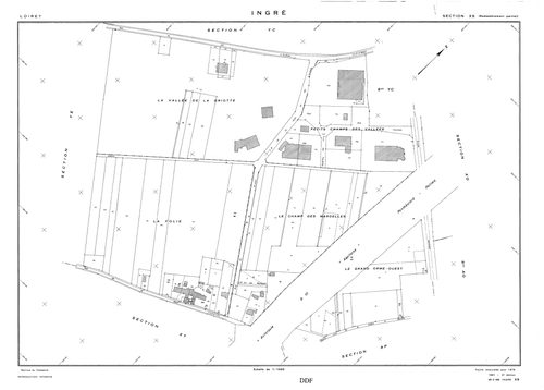 Ingré - Sections