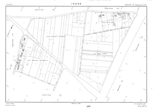 Ingré - Sections