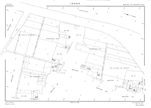 Ingré - Sections