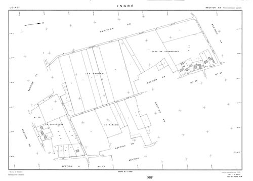 Ingré - Sections