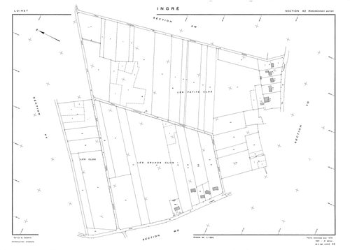 Ingré - Sections